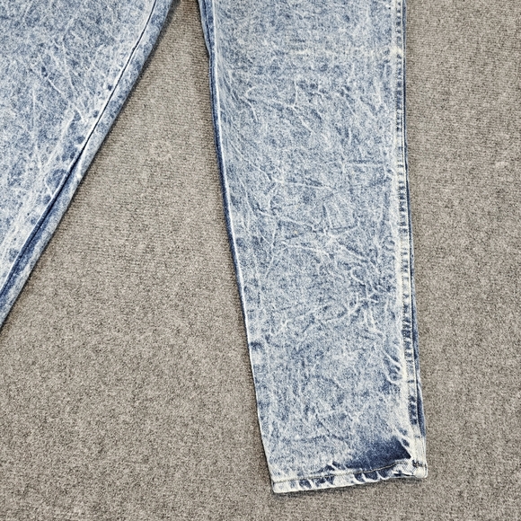 VTG RARE 80s Bon Jour Womens Acid Wash Tapered Mom Jeans Acid Wash 22 USA NWT - Picture 4 of 16